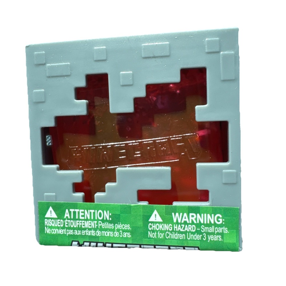 Minecraft Jelly Cubes Red Squishy Fidget Sensory Toy Viral TikTok In Hand New